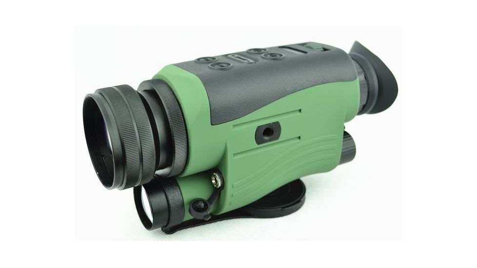 Luna Optics 5-20x44 High Res Digital Night Vision Monocular w/HD Recorder,Micro-HD Display,Interchangeable Lens Design LN-DM50-HRSD-PLUS