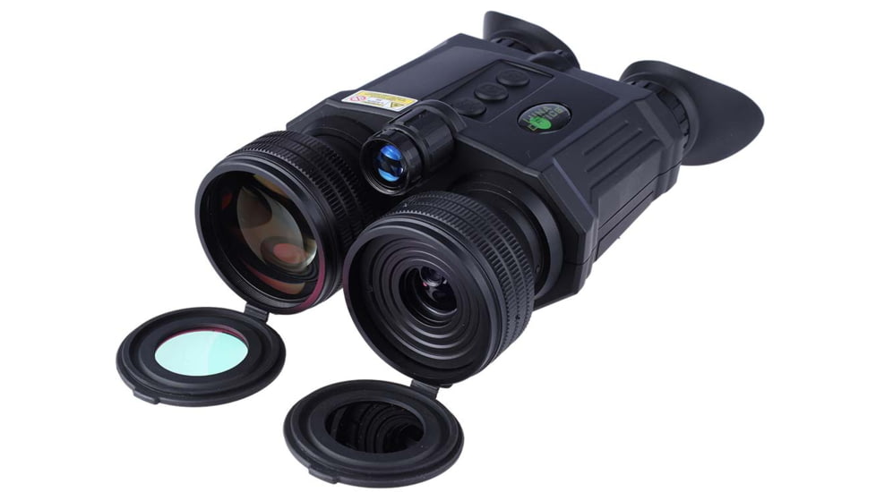 Luna Optics LN-G3-B50 Digital G3 Day-Night Vision Binocular, 6-36x50mm, Digital, Built-In IR Illuminator, 400m Maximum Range, Black, LN-G3-B50