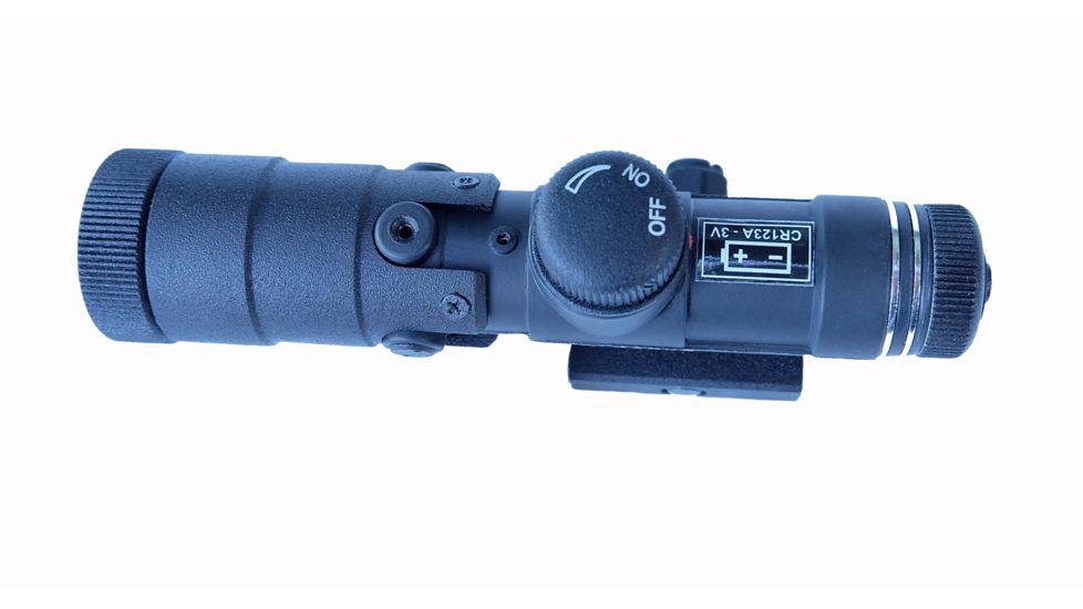Luna Optics Extended Range Infrared LED Illuminator, 850nm Wavelength, 450mW Output, Picatinny/ Weaver Rail Bracket, Black, LN-EIR850-3