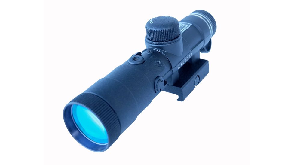 Luna Optics Extended Range Infrared LED Illuminator, 850nm Wavelength, 450mW Output, Picatinny/ Weaver Rail Bracket, Black, LN-EIR850-3