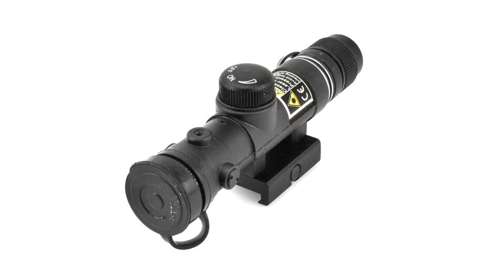 Luna Optics Extended Range IR Laser Illuminator,785nm w/Weaver/Picatinny Rail Adapter,Black LN-ELIR-3