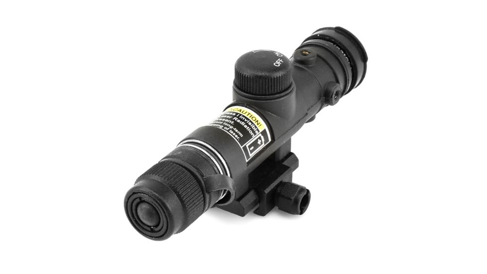 Luna Optics Extended Range IR Laser Illuminator,785nm w/Weaver/Picatinny Rail Adapter,Black LN-ELIR-3