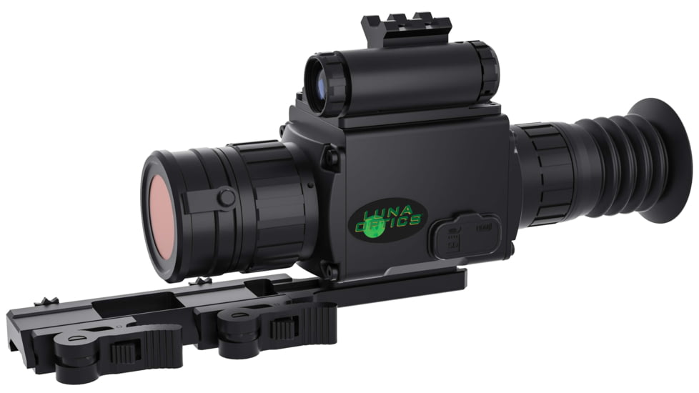 Luna Optics Quantum Elite 3.5-21x35mm Digital Day/Night Riflescope, 4K Video Resolution, Black, LN-QE-RS35