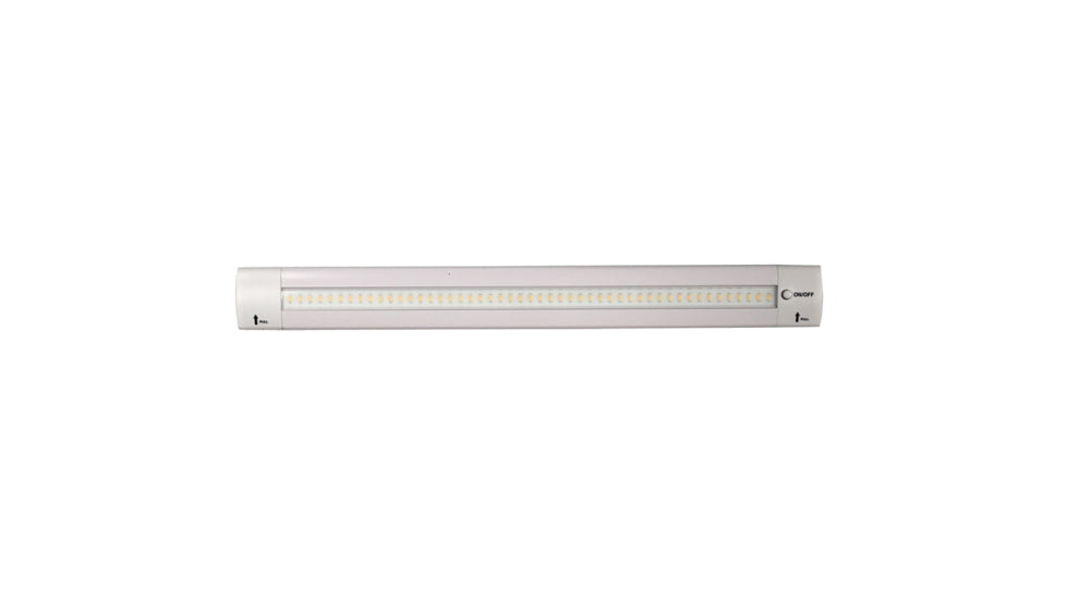 Lunasea Lighting Adjustable Angle 12VDCLED Light Bar w/Push Button Switch, Warm White, 12in, LLB-32KW-01-M0