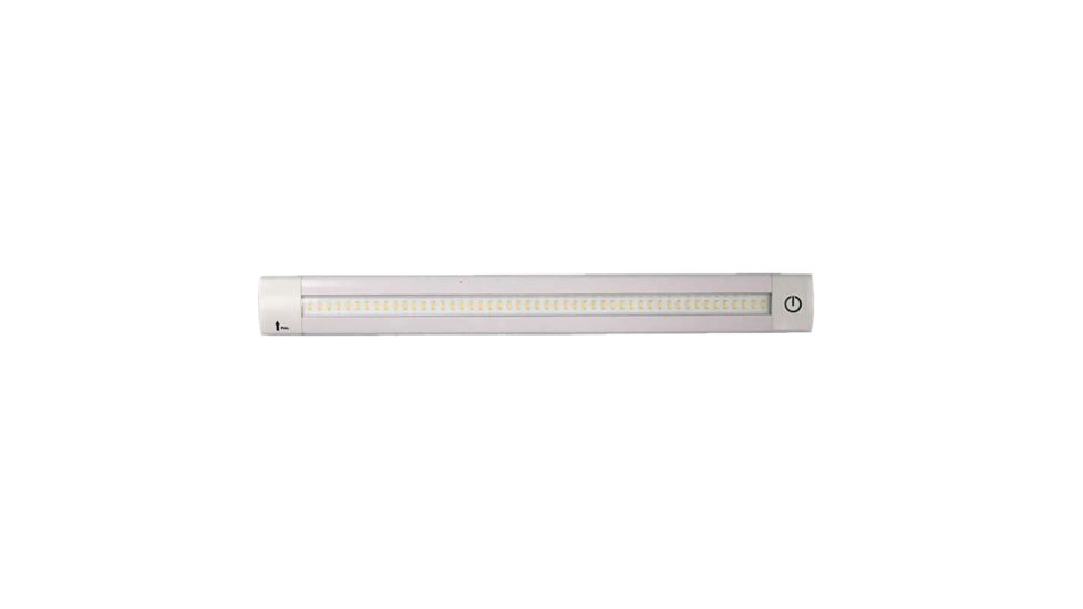 Lunasea Lighting Adjustable Linear LED Light w/Built-In Dimmer / Switch, Warm White, 12in, LLB-32KW-01-00