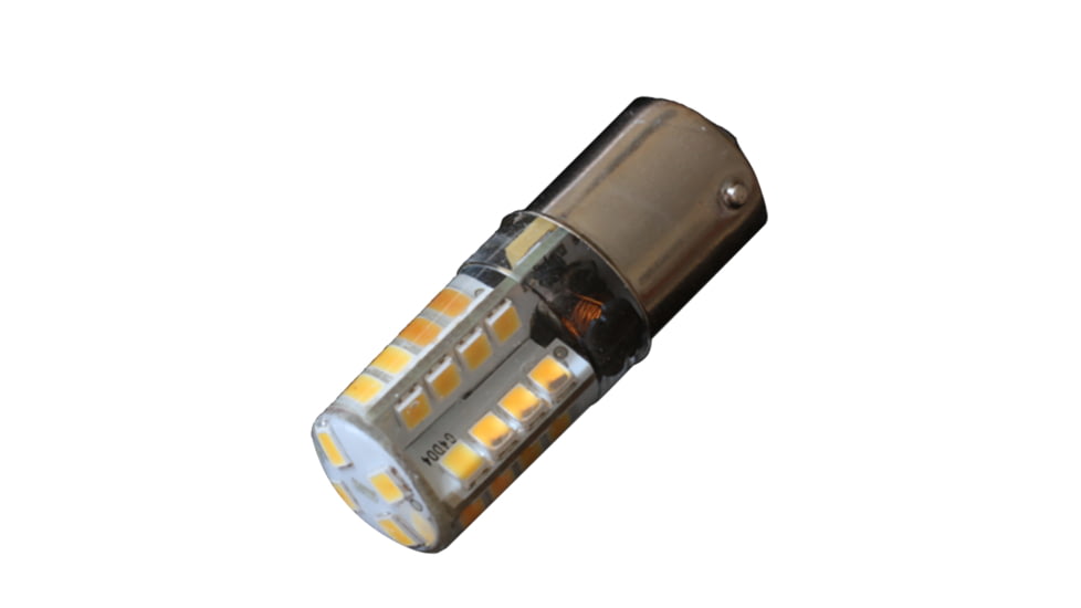 Lunasea Lighting BA15D Silicone Encapsulated LED Light Bulb, Cool White, LLB-26KC-21-00