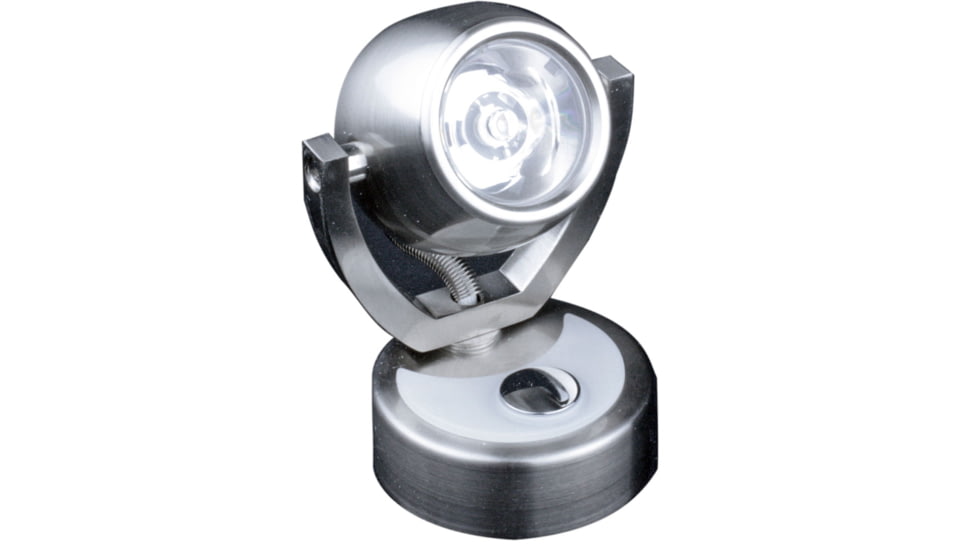 Lunasea Lighting Wall Mount LED Rotating Light w/Touch Dimming, Warm White/Brushed Nickel Finish, Warm White, LLB-33JW-81-OT