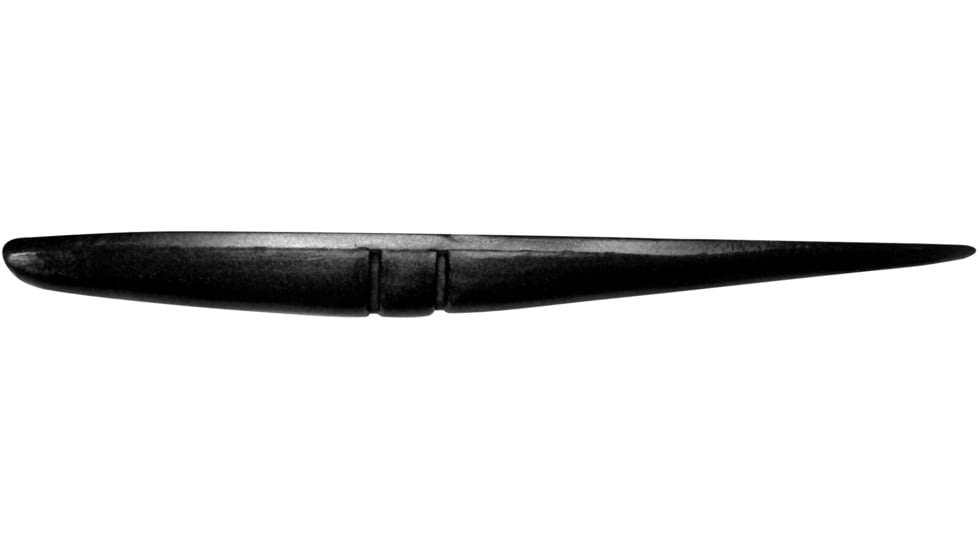 Lunker City Slug-Go Soft Stickbait Soft Bait, 3, 6in, Black, 63510