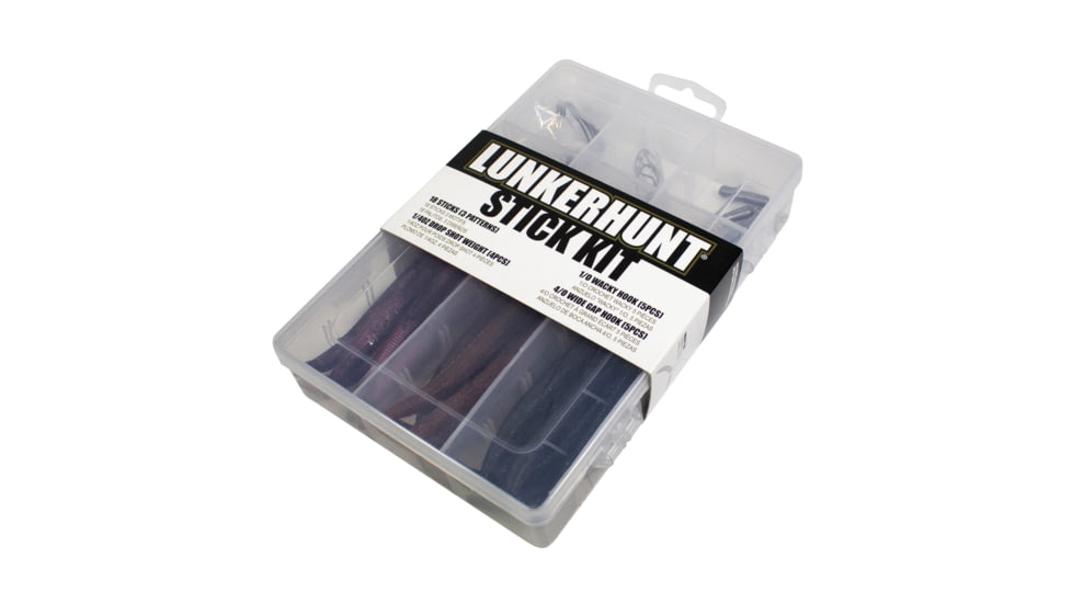 Lunkerhunt Assorted Stick Kit, Drop Shot, ASTSK01