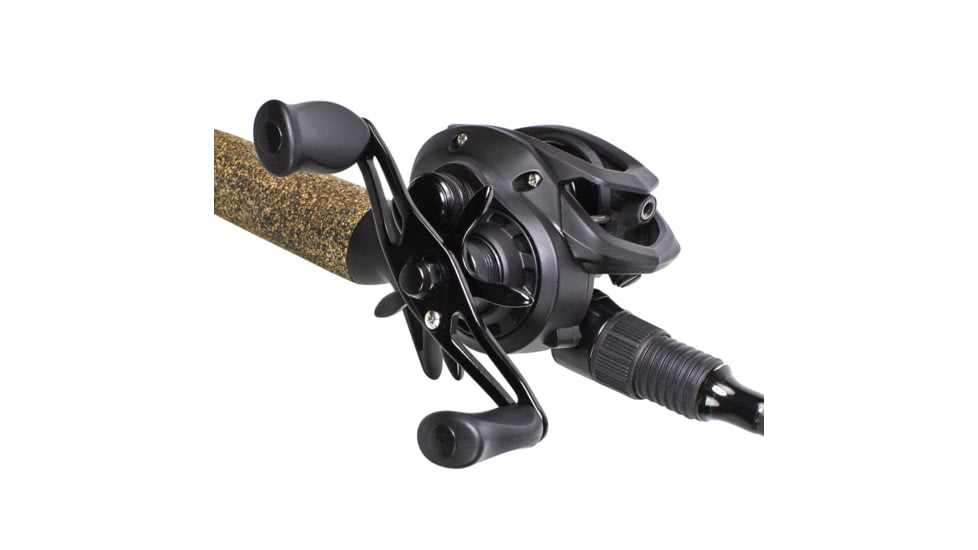 Lunkerhunt F-117 Baitcaster Rod Combo, Right handed, Black, 7ft, BCCOMF11701