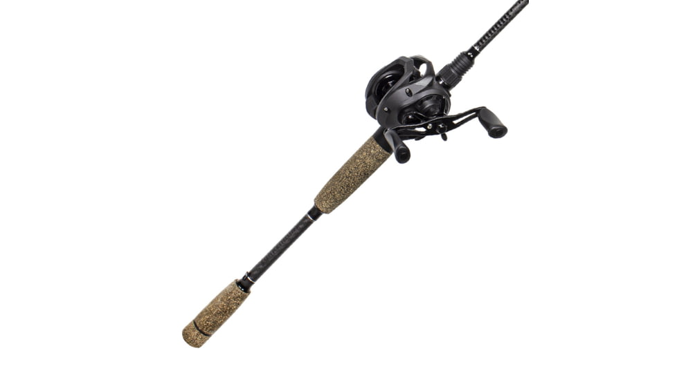 Lunkerhunt F-117 Baitcaster Rod Combo, Right handed, Black, 7ft, BCCOMF11701