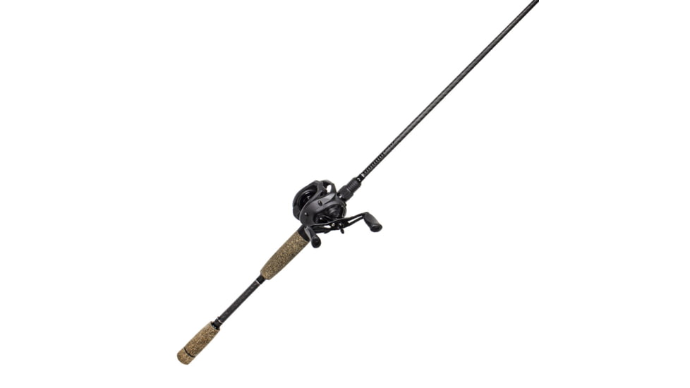Lunkerhunt F-117 Baitcaster Rod Combo, Right handed, Black, 7ft, BCCOMF11701