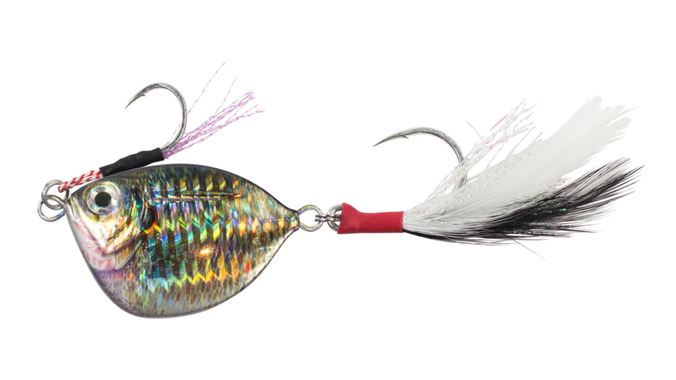 Lunkerhunt Flutter Jig, Chum, 1.75in &amp; 2.13 oz, FLTJ104