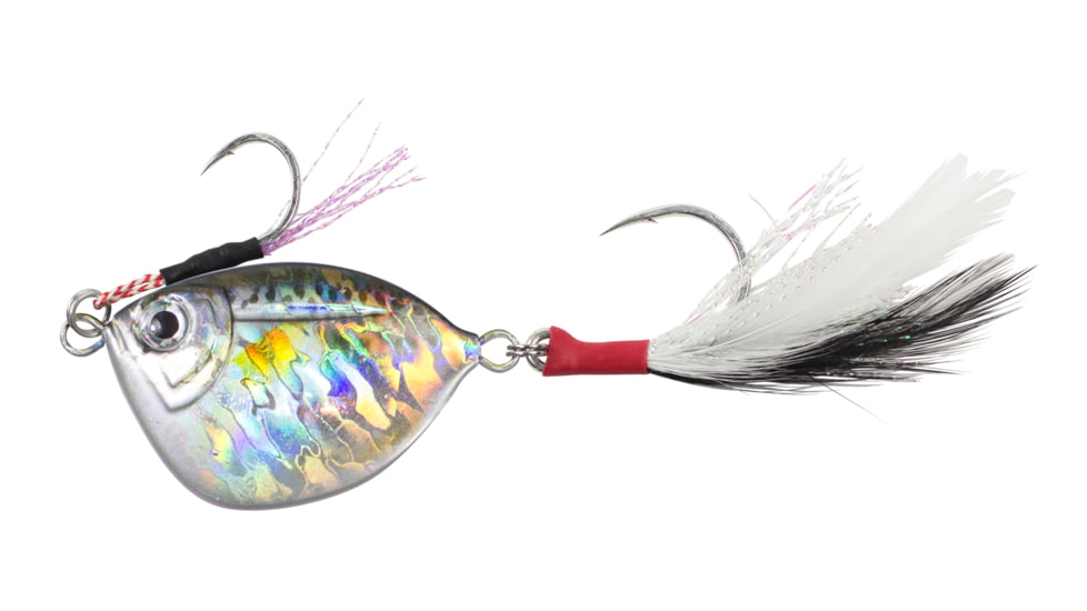 Lunkerhunt Flutter Jig, Flash, 2in &amp; 2.88 oz, FLTJ203