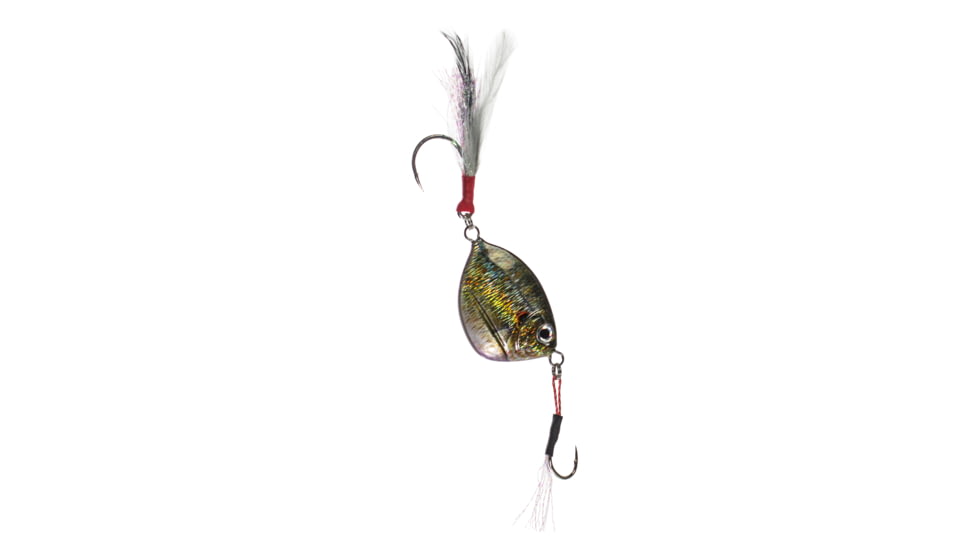 Lunkerhunt Flutter Jig, Flash, 2in &amp; 2.88 oz, FLTJ203