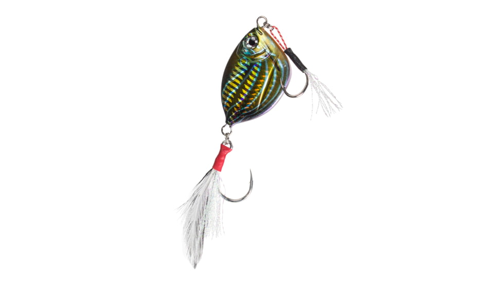 Lunkerhunt Flutter Jig, Reef, 1.75in &amp; 2.13 oz, FLTJ101