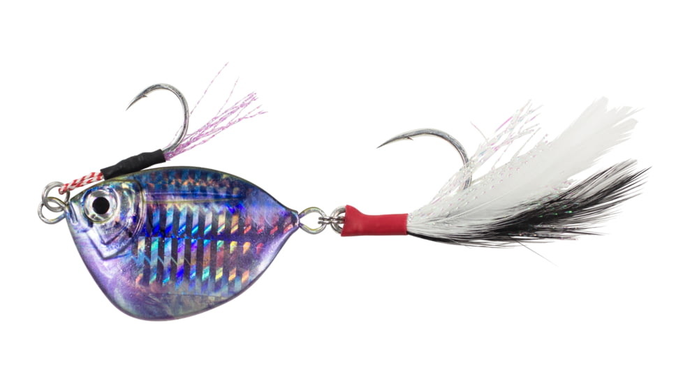 Lunkerhunt Flutter Jig, Royal, 2.25in &amp; 3 1/2 oz, FLTJ305