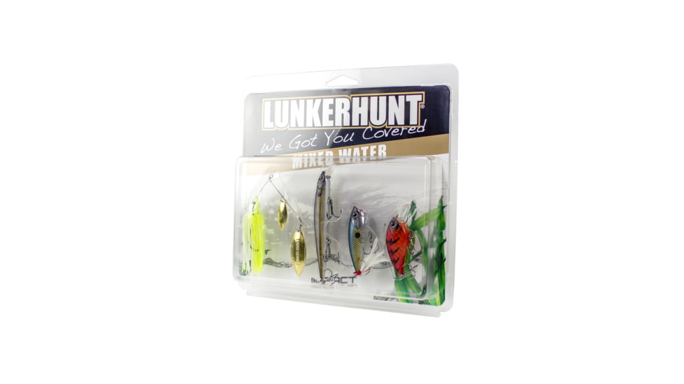 Lunkerhunt Impact Series Mixed Water Combo, Assortment, ICMW02