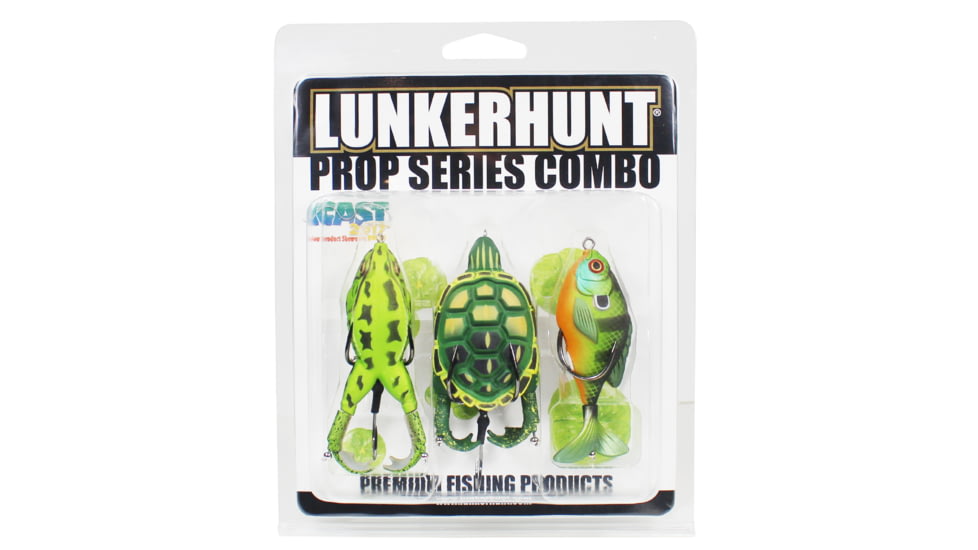 Lunkerhunt Prop Turtle Combo, Assortment, PROPTRCOM01