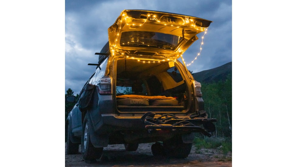 Luno AIR+FOAM PRO Vehicle Mattress + FREE String Lights 38D196DF, WRG, AFPSL-004-R1