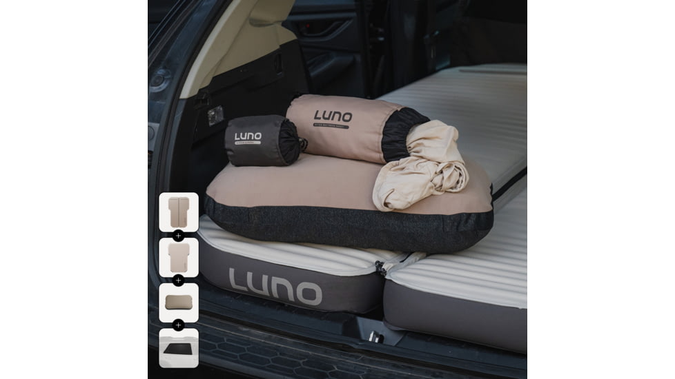 LunoR AIR+FOAM Pro Car Camping Sleep Kit, LSB-026-R1