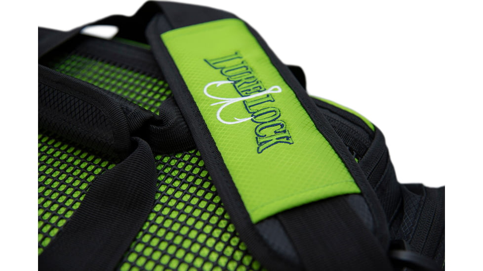 Lure Lock Soft Sided Bag &amp; 5 Medium Boxes w/Tak Liner Pack Combo, Clear/Green, Green/Black, LLPKC