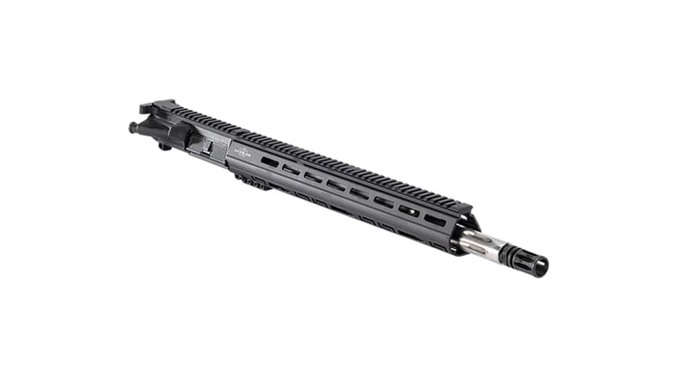 Luth-AR 18 in Bull Barrel Complete Upper Barrel Receiver Assembly, Silver/Black, 18, FTBL-B18M
