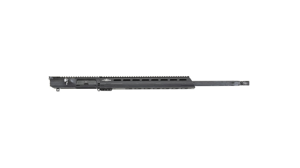 Luth-AR .308 24 in Bull Barrel Complete Upper Barrel Receiver, Assembly, M-Lok, Black, 24, 308-FTBL-B24