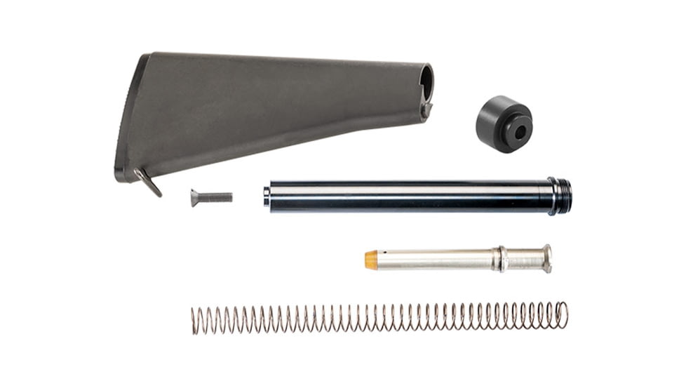 Luth-AR A2 Buttstock Kit - A2 Buttstock with Std 223 Rifle Kit and Spacer, Black, Rifle, BS-A2K