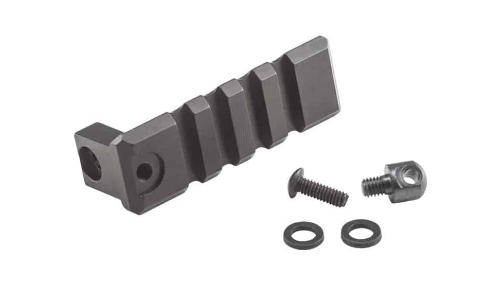 Luth-AR AR Buttstock Rail MBA-1 &amp; MBA-2 Only, Black, CTK-RAIL