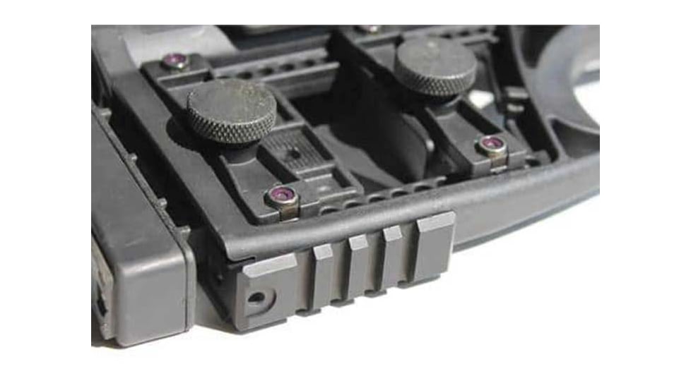 Luth-AR AR Buttstock Rail MBA-1 &amp; MBA-2 Only, Black, CTK-RAIL