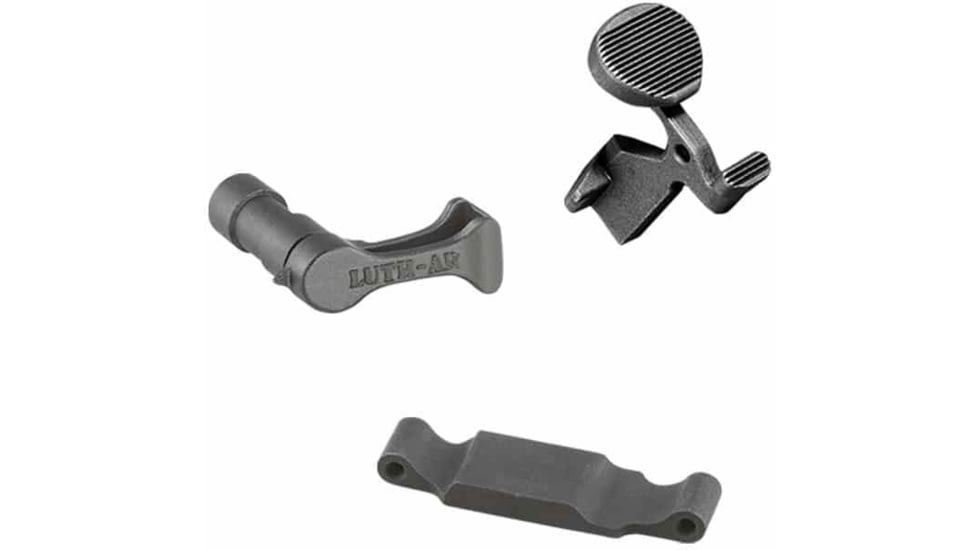 Luth-AR Lower Enhancement Kit for AR, Black, LR-LUTH1