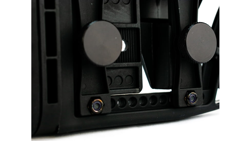 Luth-AR MBA-1 Modular Buttstock Assembly w/ 3-Axis Butt Plate, Black, MBA-1-3AX