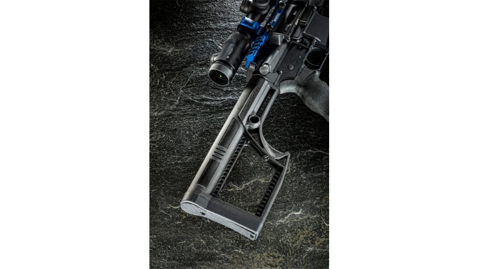 Luth-AR MBA-2 Skullaton Stock Assembly, Black MBA-2