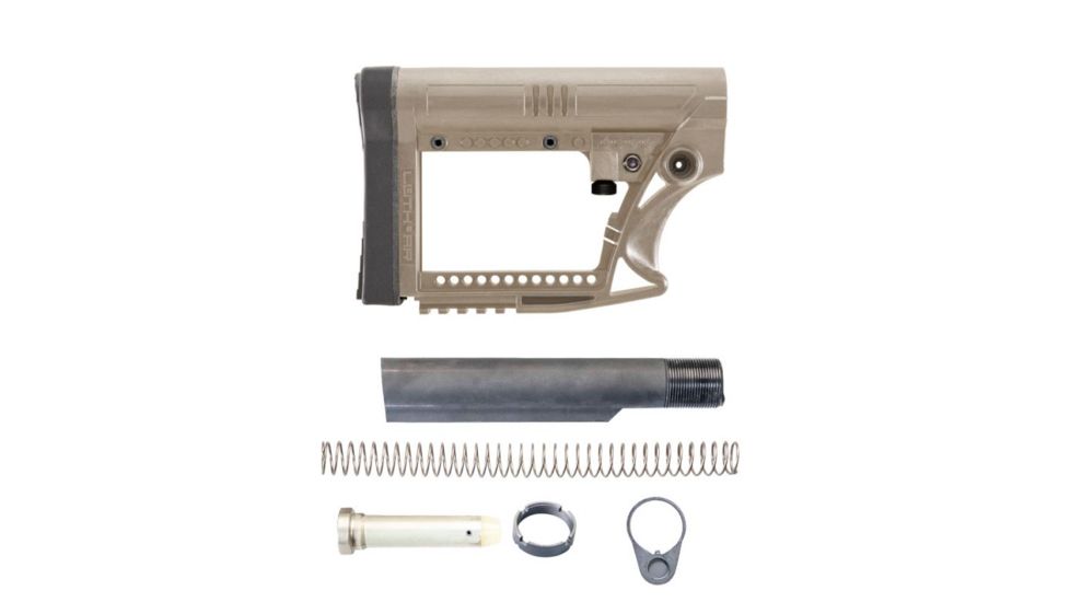 Luth-AR MBA-4 Stock Assy. with Commerical .308 Kit, Flat Dark Earth MBA-4FK308-C