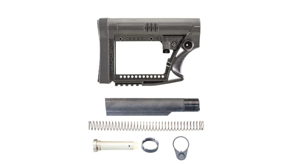 Luth-AR MBA-4 Stock Assy. with Commerical .308 Kit, Black MBA-4K308-C