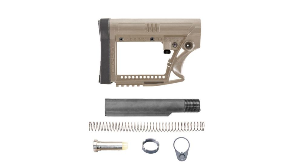 Luth-AR MBA-4 Stock Assy. with Mil-Spec .223 Kit, Flat Dark Earth MBA-4FK-M