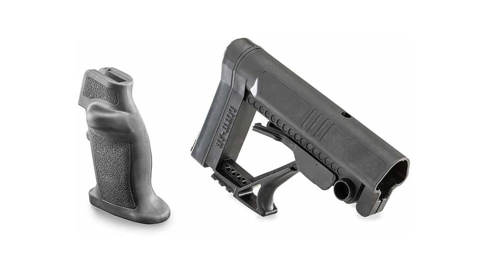 Luth-AR MBA-5 and Chubby Grip Kit, Black, MBA-5CH