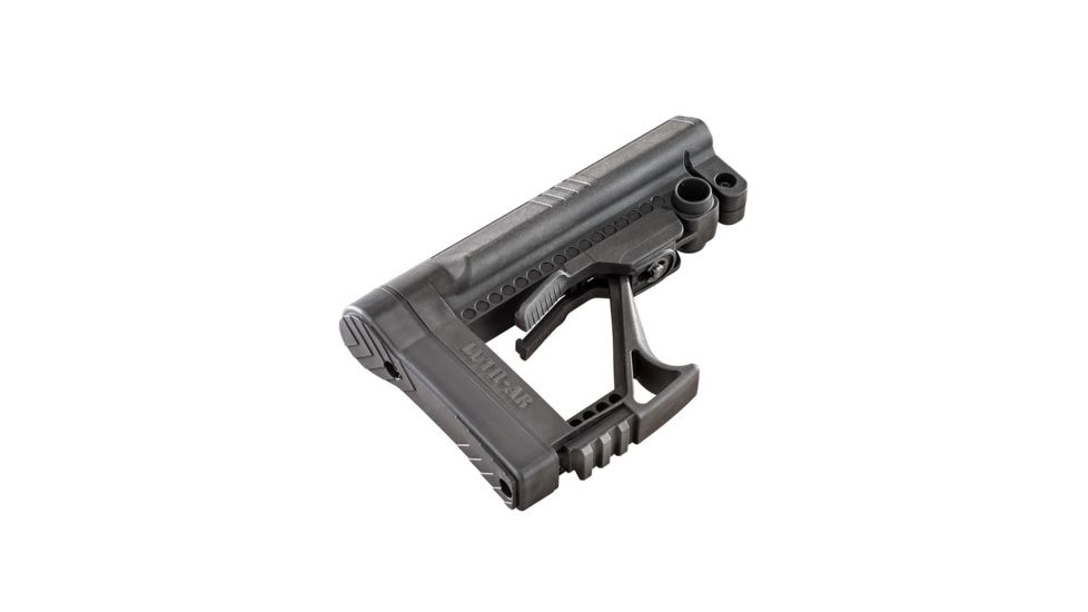 Luth-AR MBA-5 Stock Assembly, AR-10/ AR-15, 9mm/5.56x45mm/.308 Caliber, 11.5 - 14.5 in, Black, MBA-5