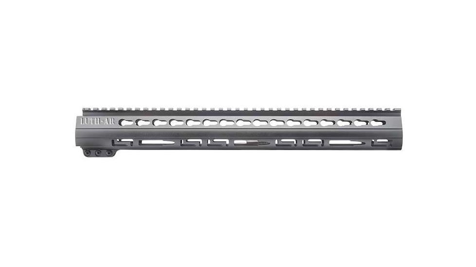 Luth-AR Palm Handguard - Vented 15 in - KeyMod, Black, HG-V-15K