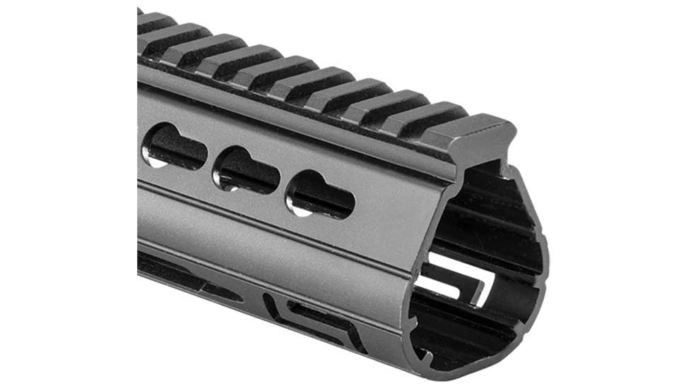 Luth-AR Palm Handguard - Vented 15 in - KeyMod, Black, HG-V-15K