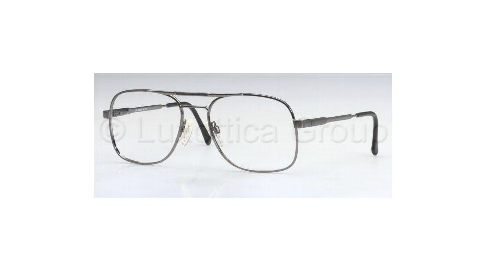 Luxottica CARLOS LU1041 Eyeglass Frames F203-6218 - Gunmetal 