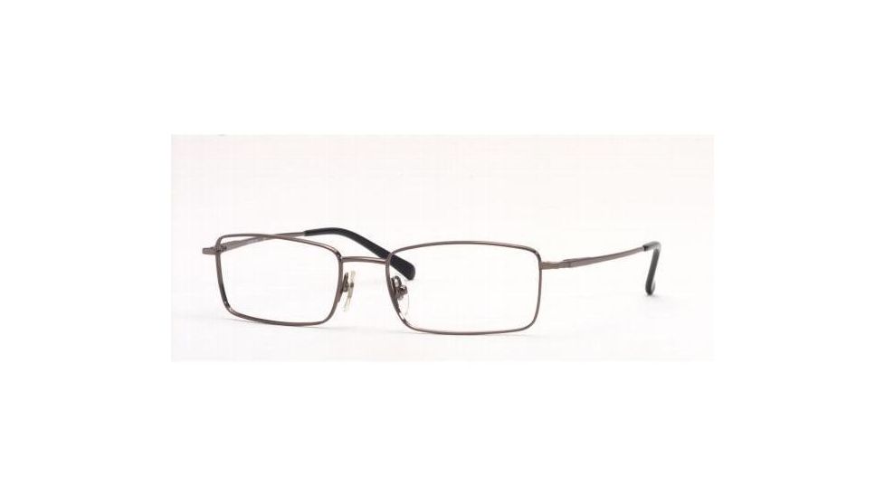 Luxottica Eyeglasses LC1370T-4014S-5417 with No Line Progressive Rx Prescription Lenses 54 mm Lens Diameter / Matte Gunmetal Frame
