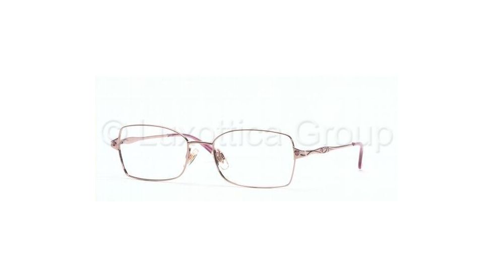 Luxottica Eyeglasses Frames LU2265 T359-5217 - Pink/Bordeaux 