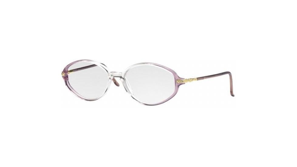 Luxottica Eyeglasses LU4283-L1054-5216 with Lined Bifocal Rx Prescription Lenses 52 mm Lens Diameter / Transparent Violet Gradient Frame