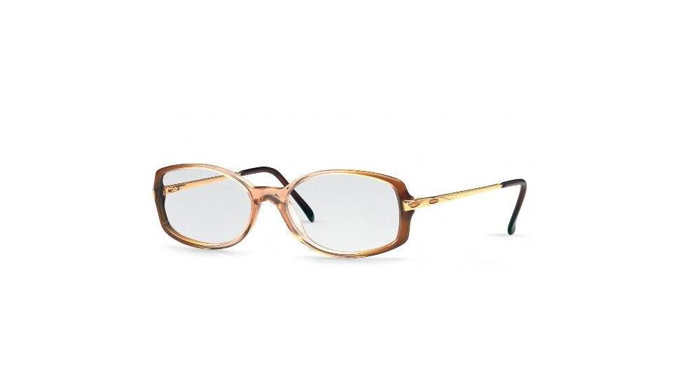 Luxottica Eyeglasses LU4302-M866-5215 with Lined Bifocal Rx Prescription Lenses 52 mm Lens Diameter / Dark Brown Frame