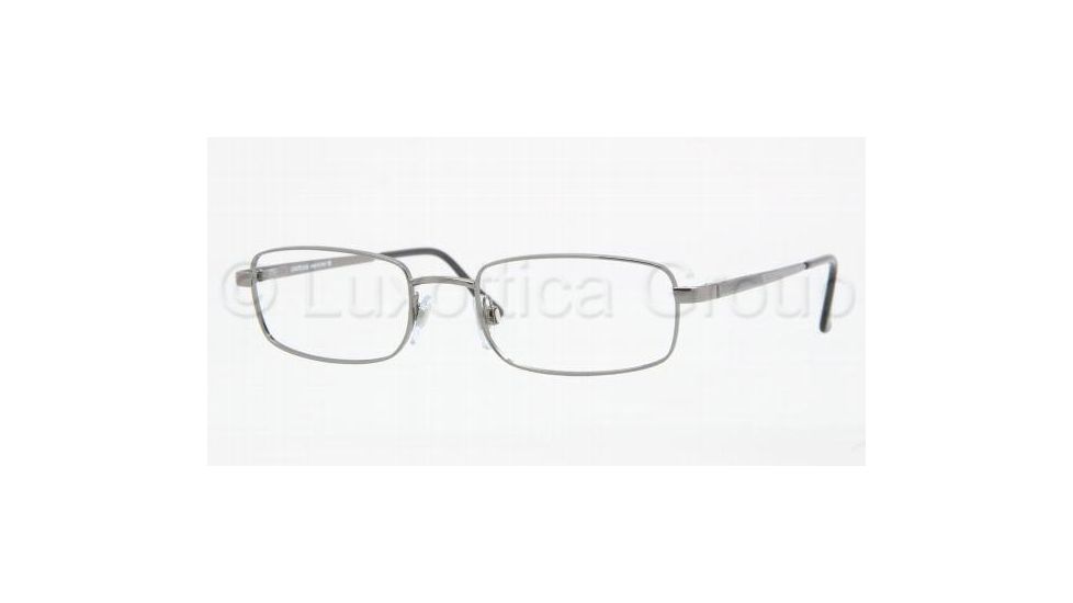 Luxottica Eyeglasses LU1328T with No-Line Progressive Rx Prescription Lenses, Select Frame Color / Lens Diameter F203 Gunmetal Frame / 52 mm Prescription Lenses