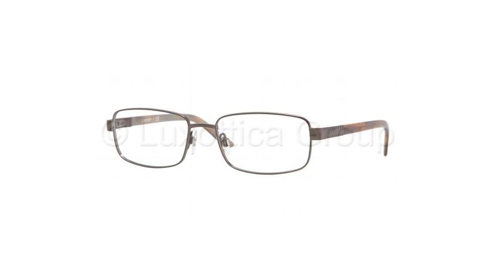 Luxottica LU 1372 Eyeglasses Styles Black Cocoa Frame w/Non-Rx 53 mm Diameter Lenses, F230-5317
