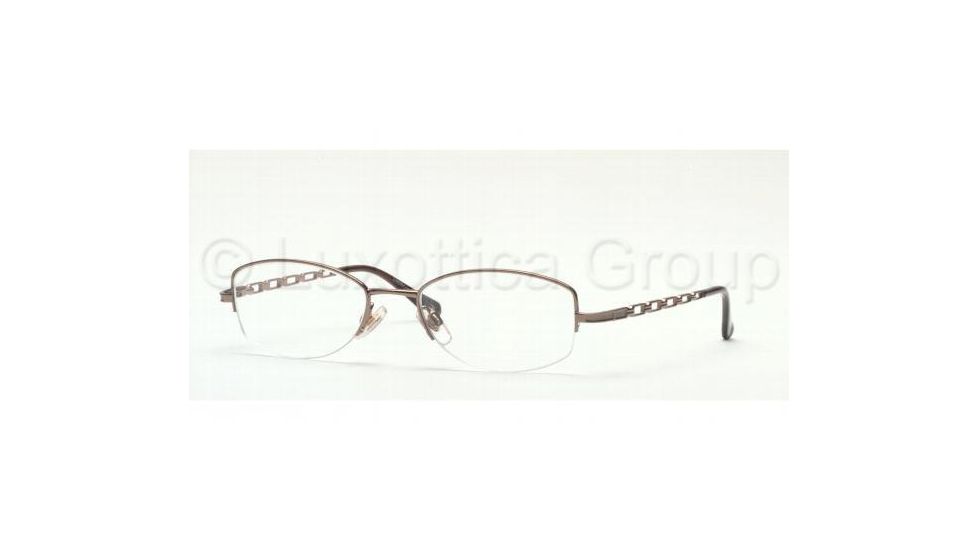 Luxottica LU2264T SV Prescription Eyeglasses Copper/Brown Frame / 50 mm Prescription Lenses, T126-5018, Select Frame Color / Lens Diameter Copper/Brown Frame / 50 mm Prescription Lenses