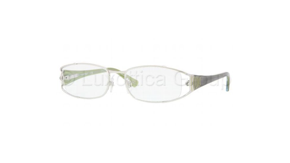 Luxottica LU2283B Bifocal Eyeglasses - Silver Demo Lens Frame / 50 mm Prescription Lenses, 0030-5017